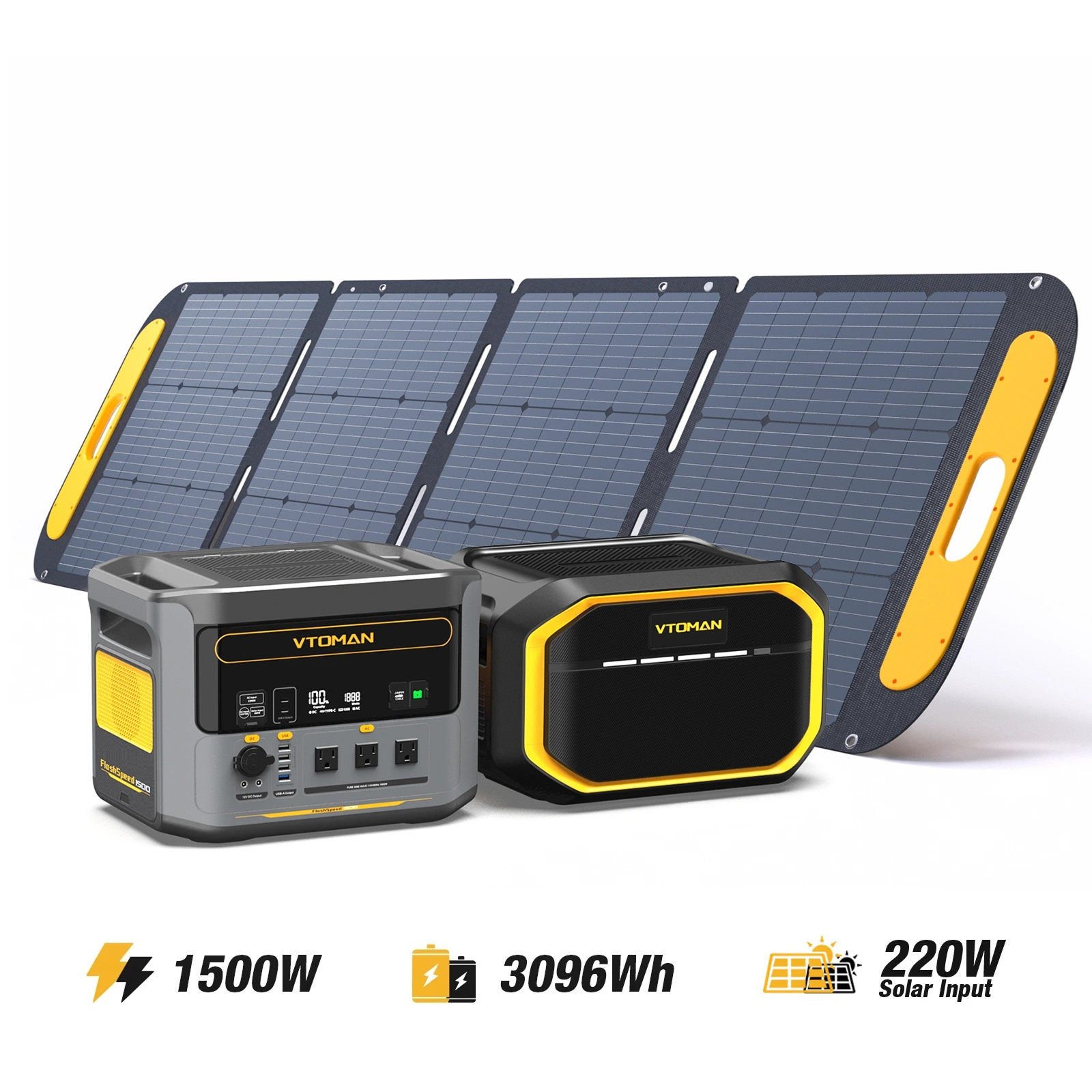 Central eléctrica VTOMAN FlashSpeed ​​1500 