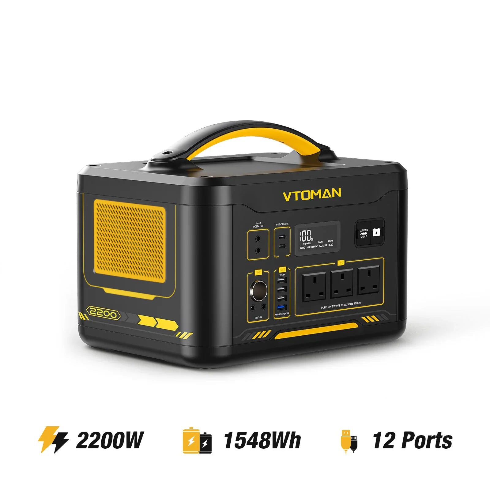 VTOMAN Jump 1800 Portable Power Station