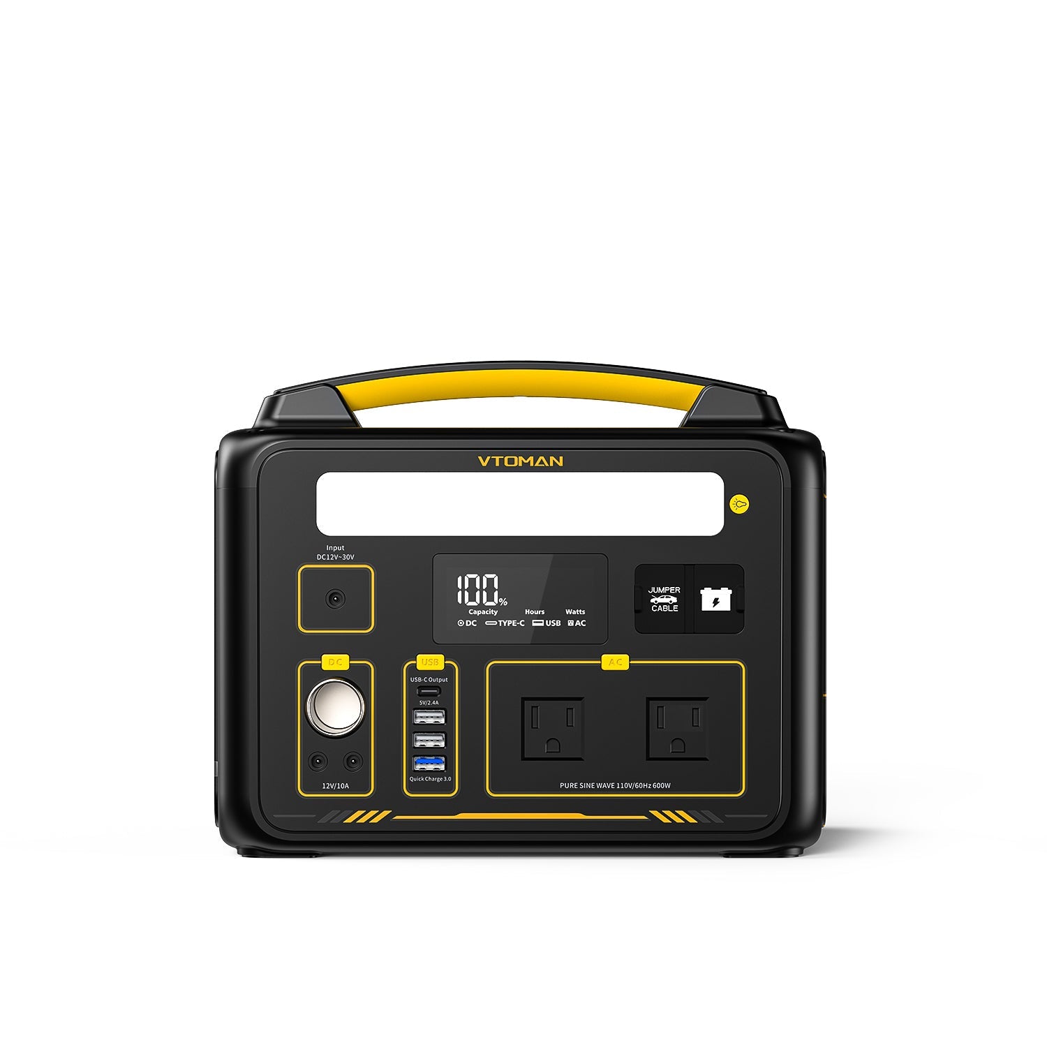 VTOMAN Jump 600 Portable Power Station