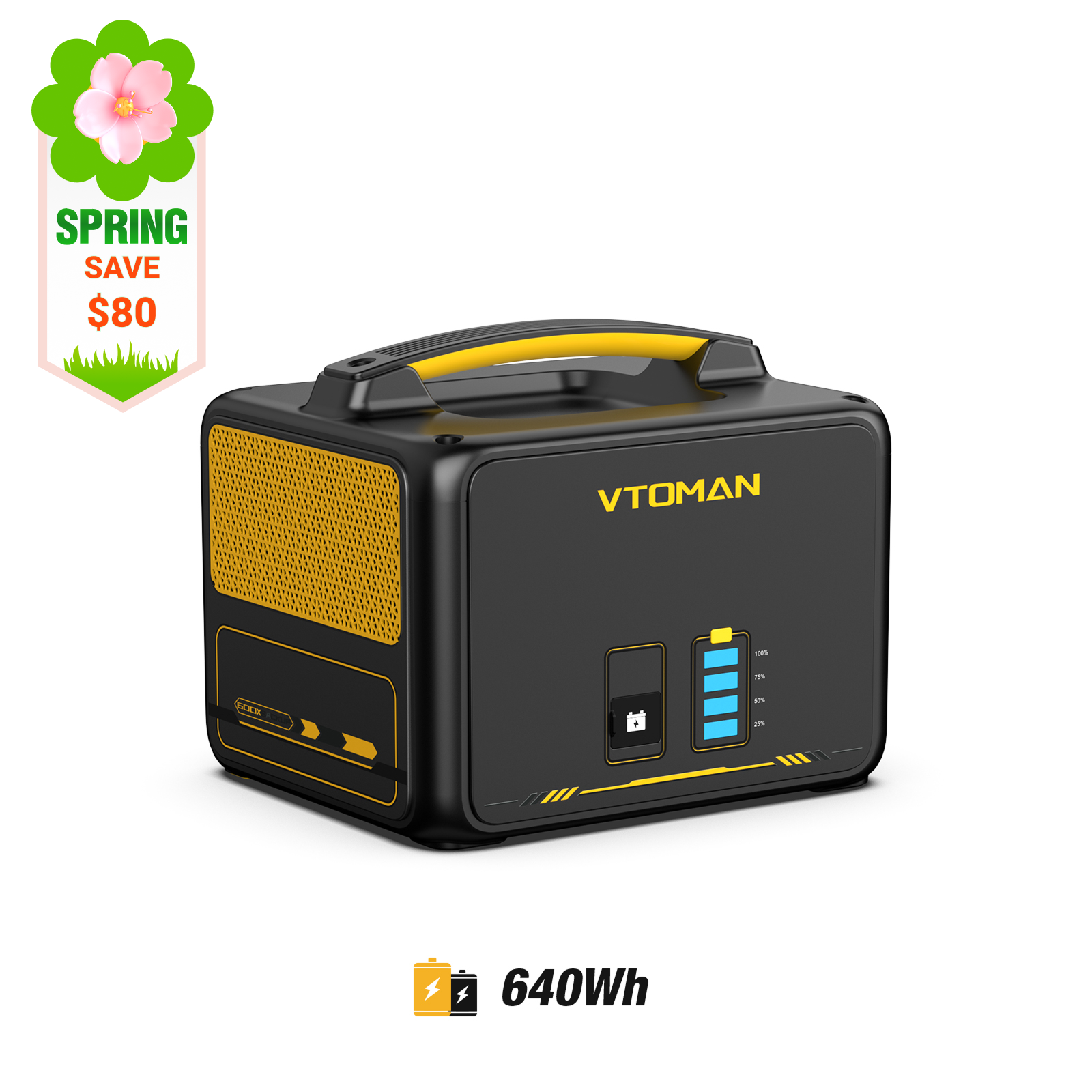 VTOMAN Jump 640Wh Extra Battery for Jump 600X