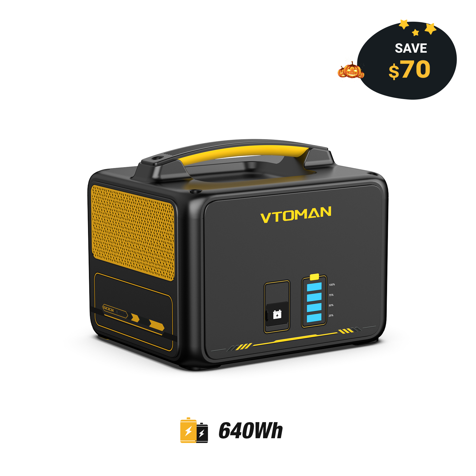 VTOMAN 640Wh Extra Battery for Jump 600X/600