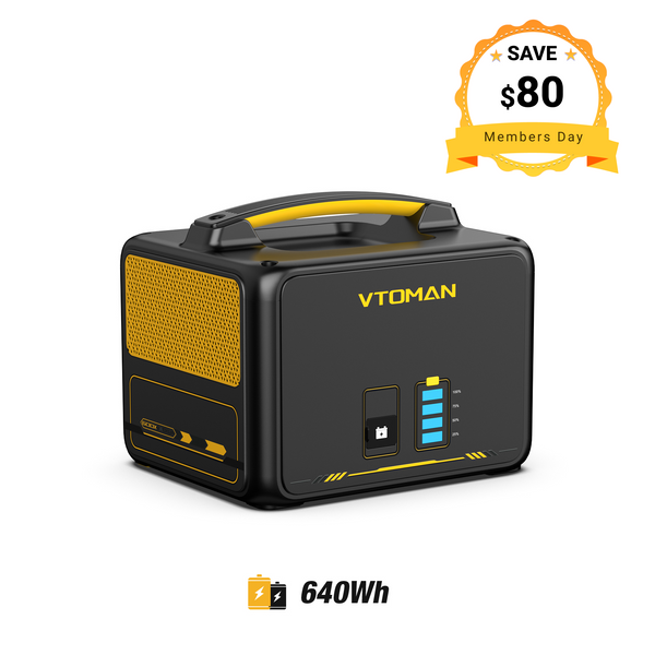 VTOMAN Jump 640Wh Extra Battery for Jump 600X