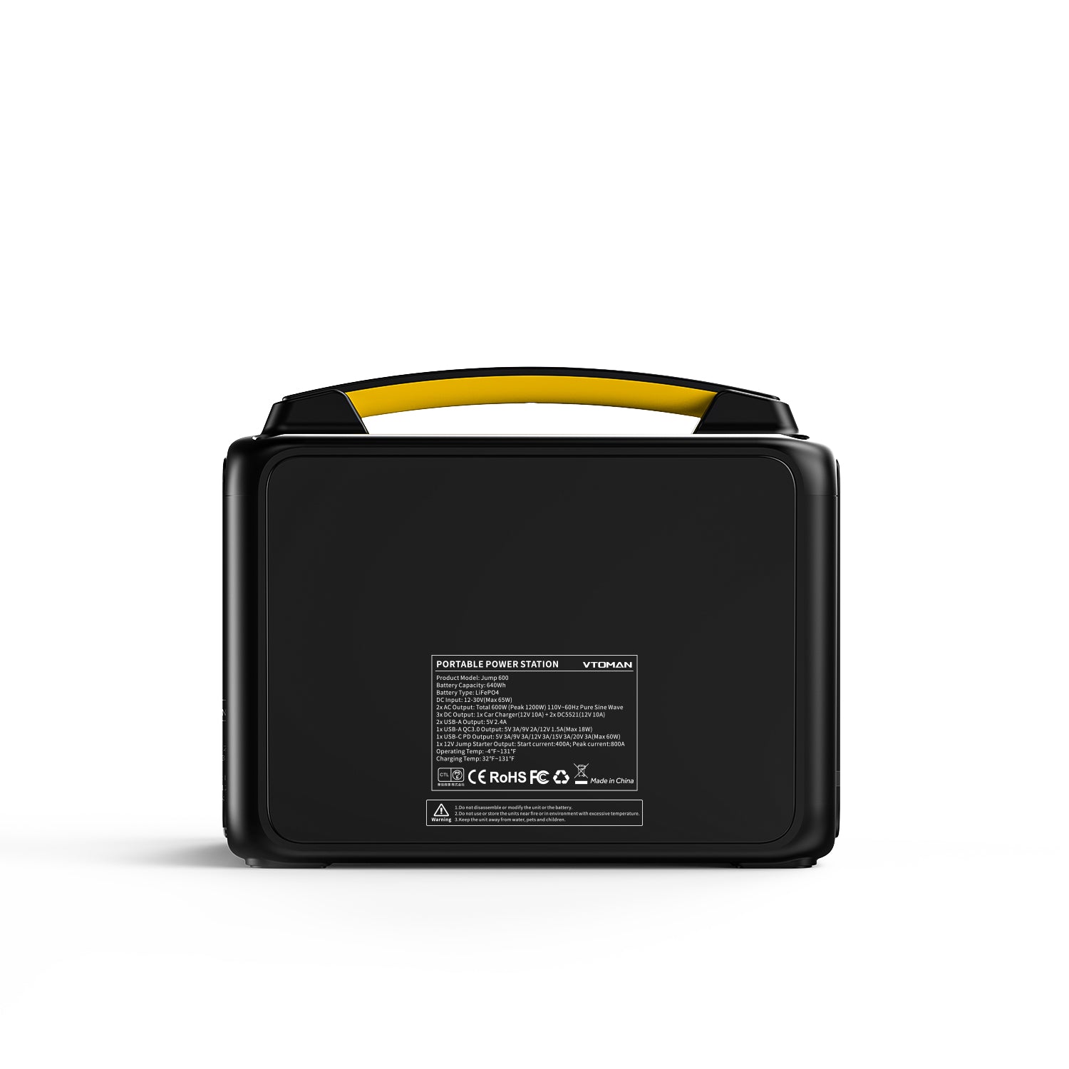 VTOMAN Jump 600 Portable Power Station