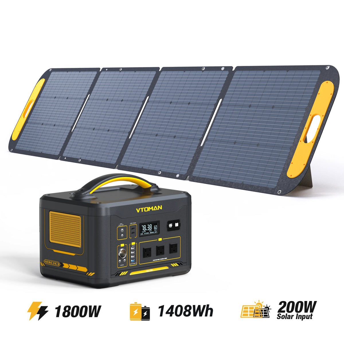 VTOMAN Jump 1800 V-BEYOND™ Portable Power Station