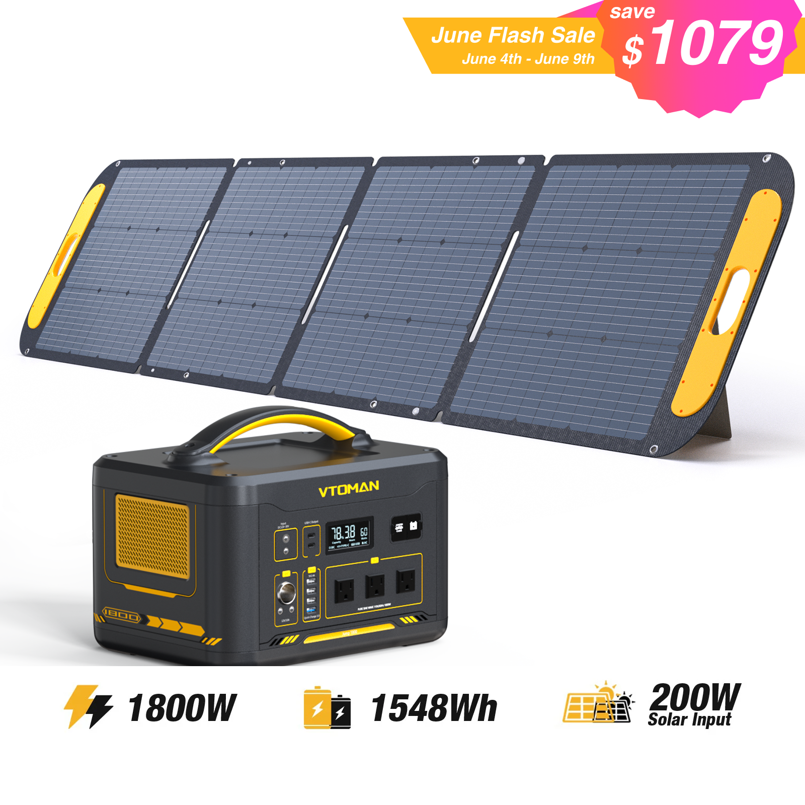 VTOMAN Jump 1800 Power Station