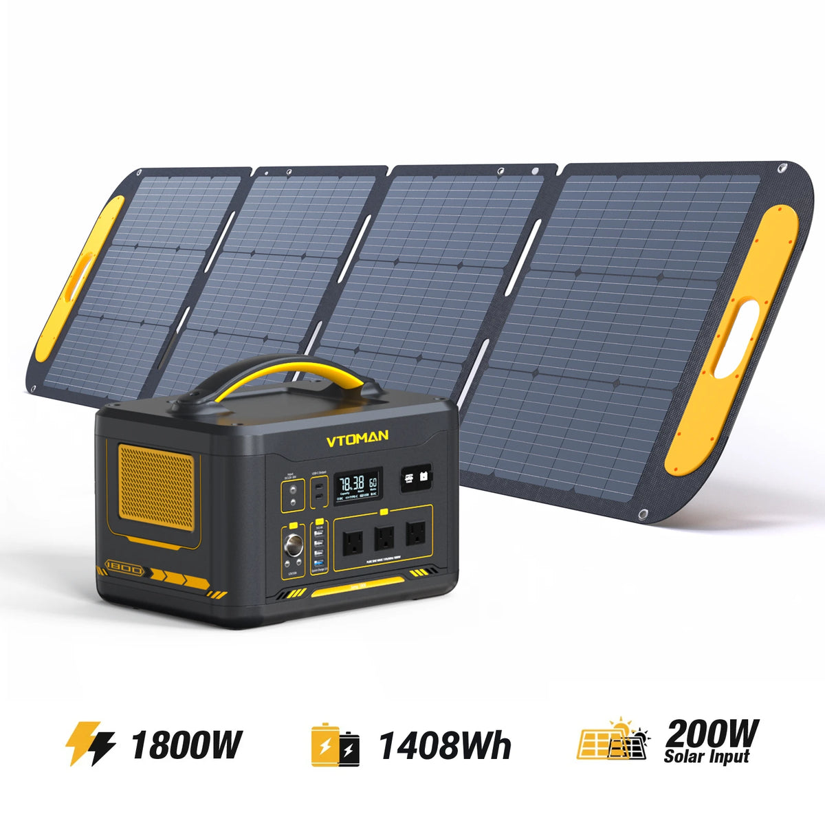 VTOMAN Jump 1800 V-BEYOND™ Portable Power Station