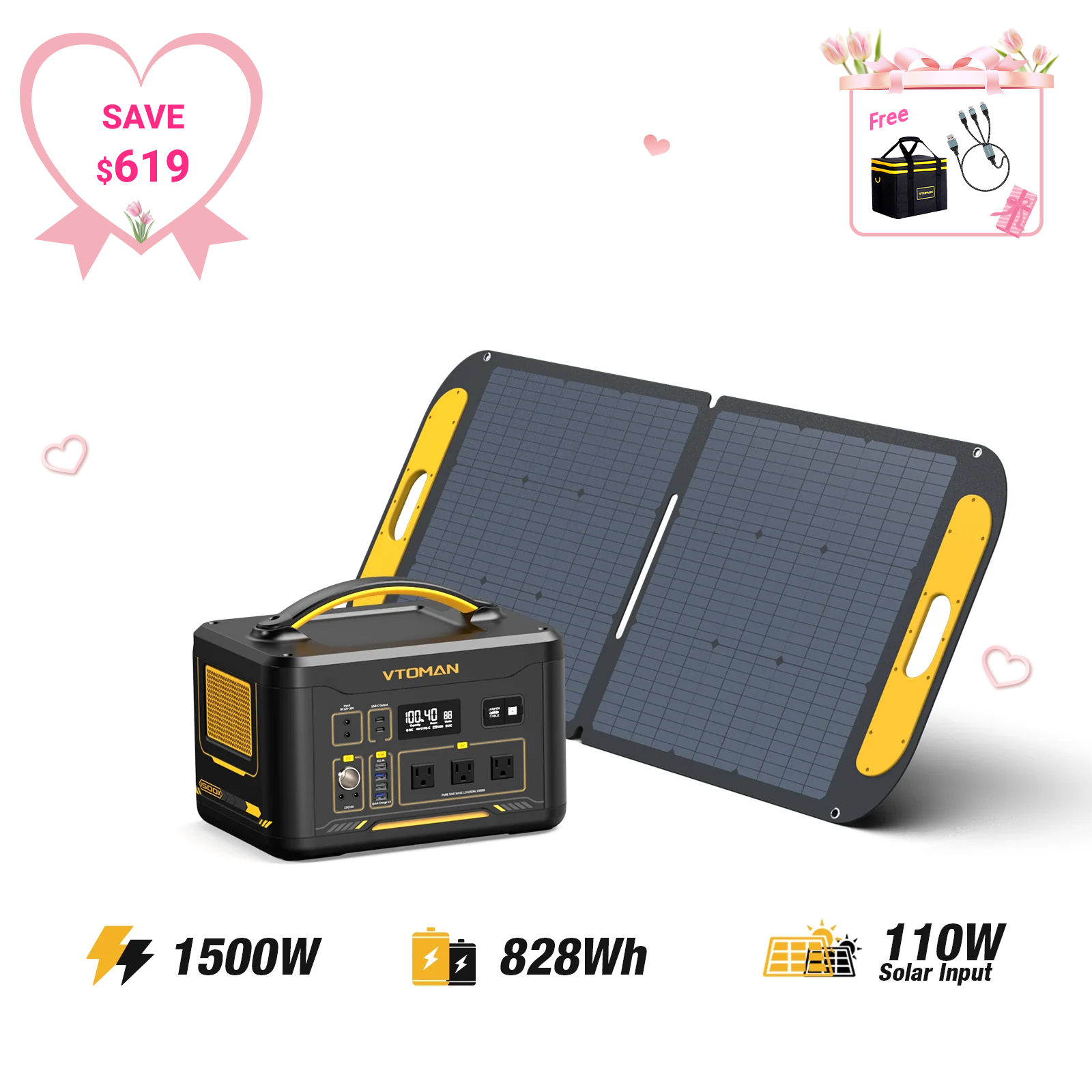 VTOMAN Jump 1500X Power Station
