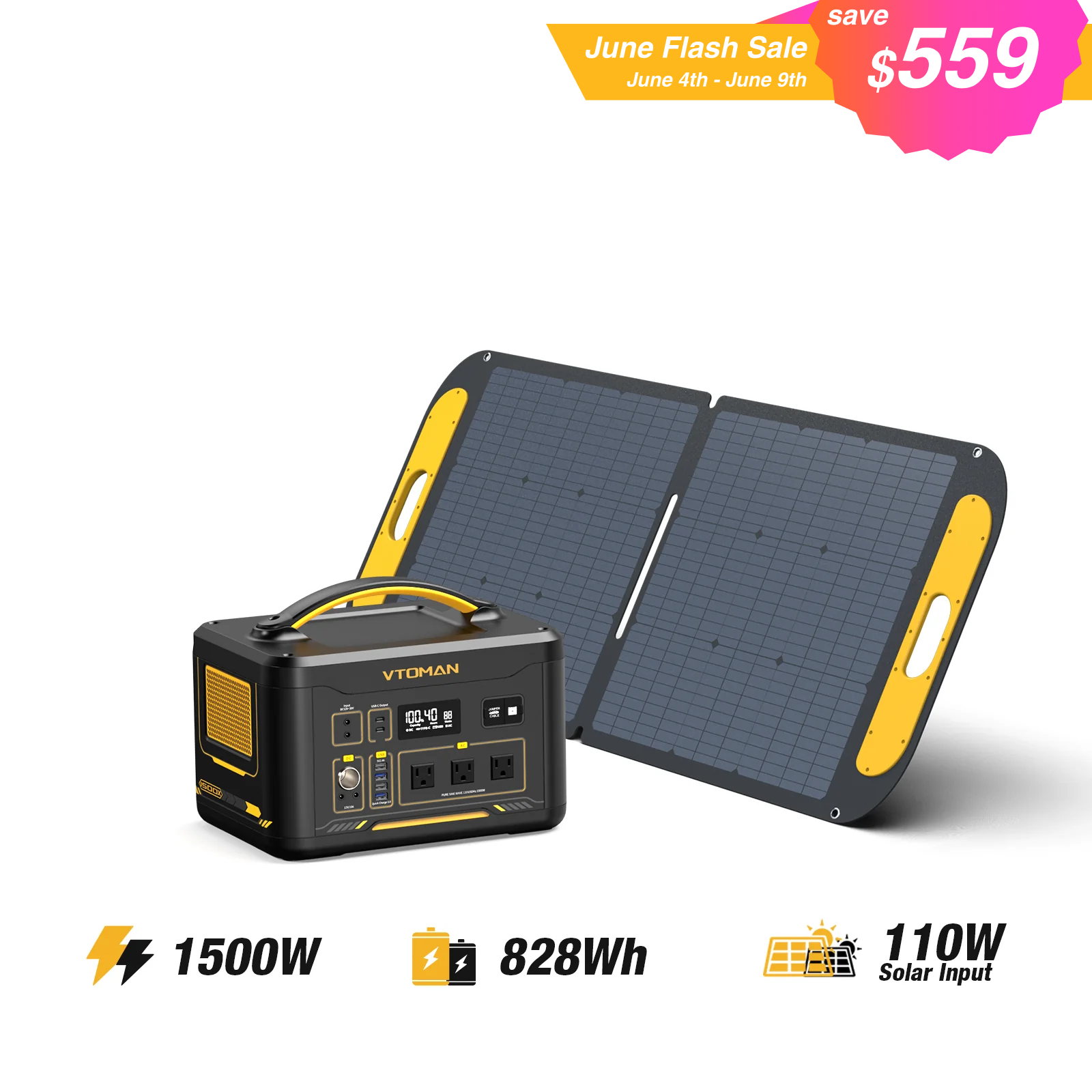 VTOMAN Jump 1500X Power Station