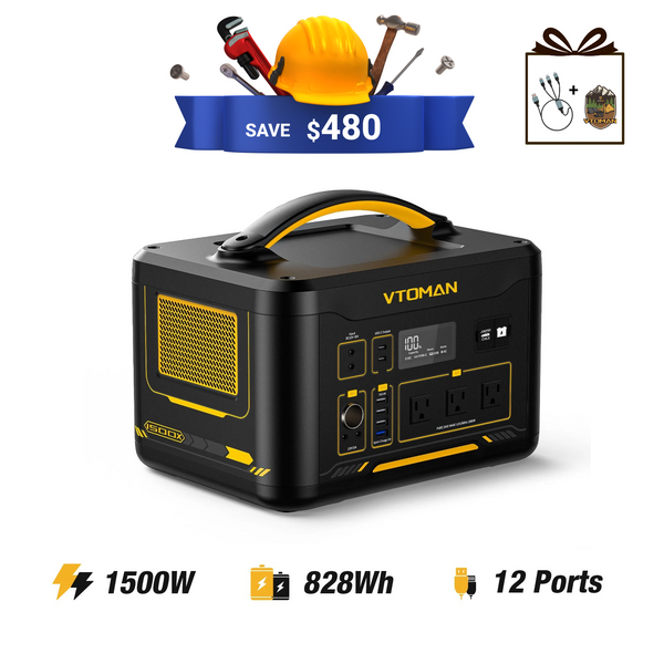 VTOMAN Jump 1500X Portable Power Station