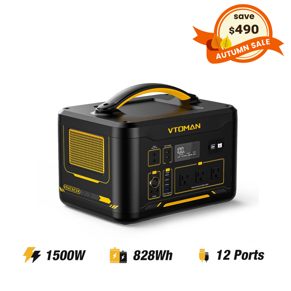 VTOMAN Jump 1500X Portable Power Station