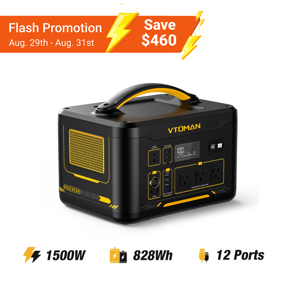 VTOMAN Jump 1500X Portable Power Station
