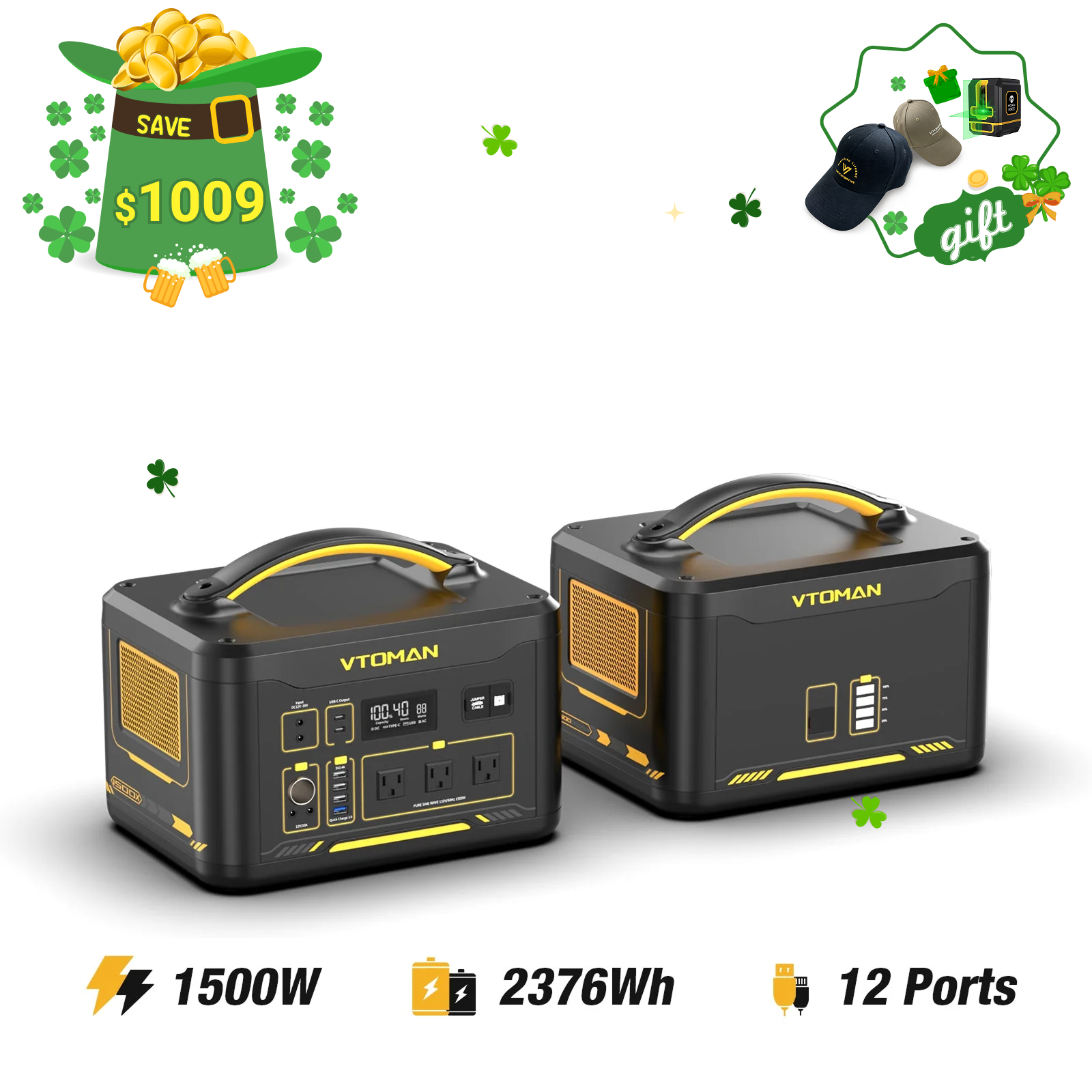 VTOMAN Jump 1500X Power Station