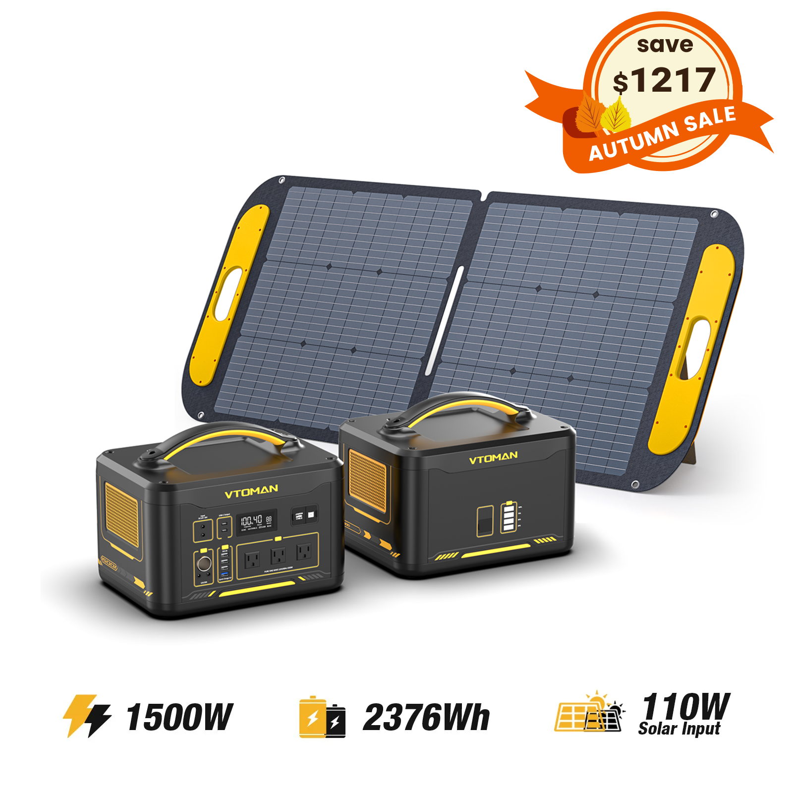 VTOMAN Jump 1500X Portable Power Station