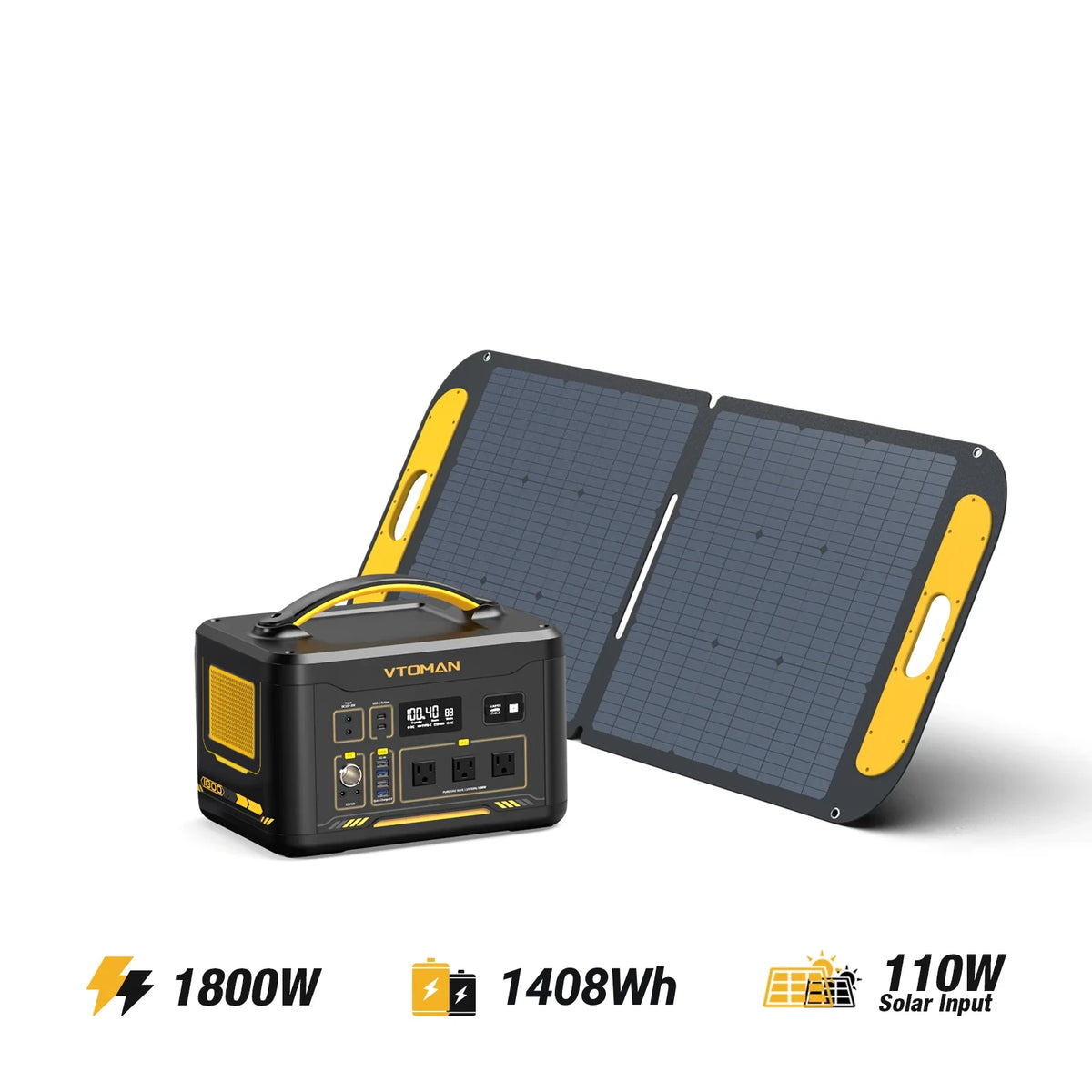 VTOMAN Jump 1800 V-BEYOND™ Portable Power Station
