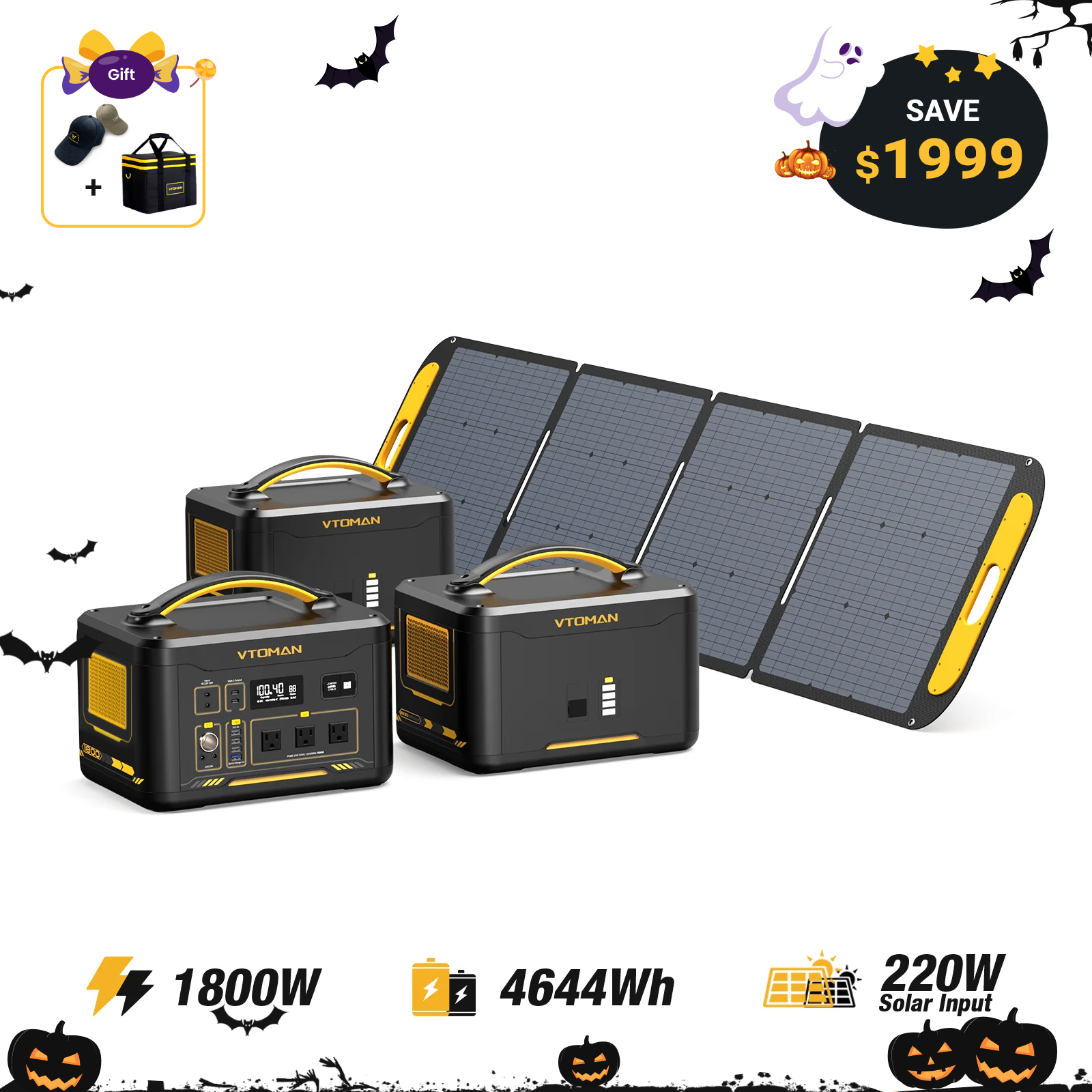 VTOMAN Jump 1800 Portable Power Station