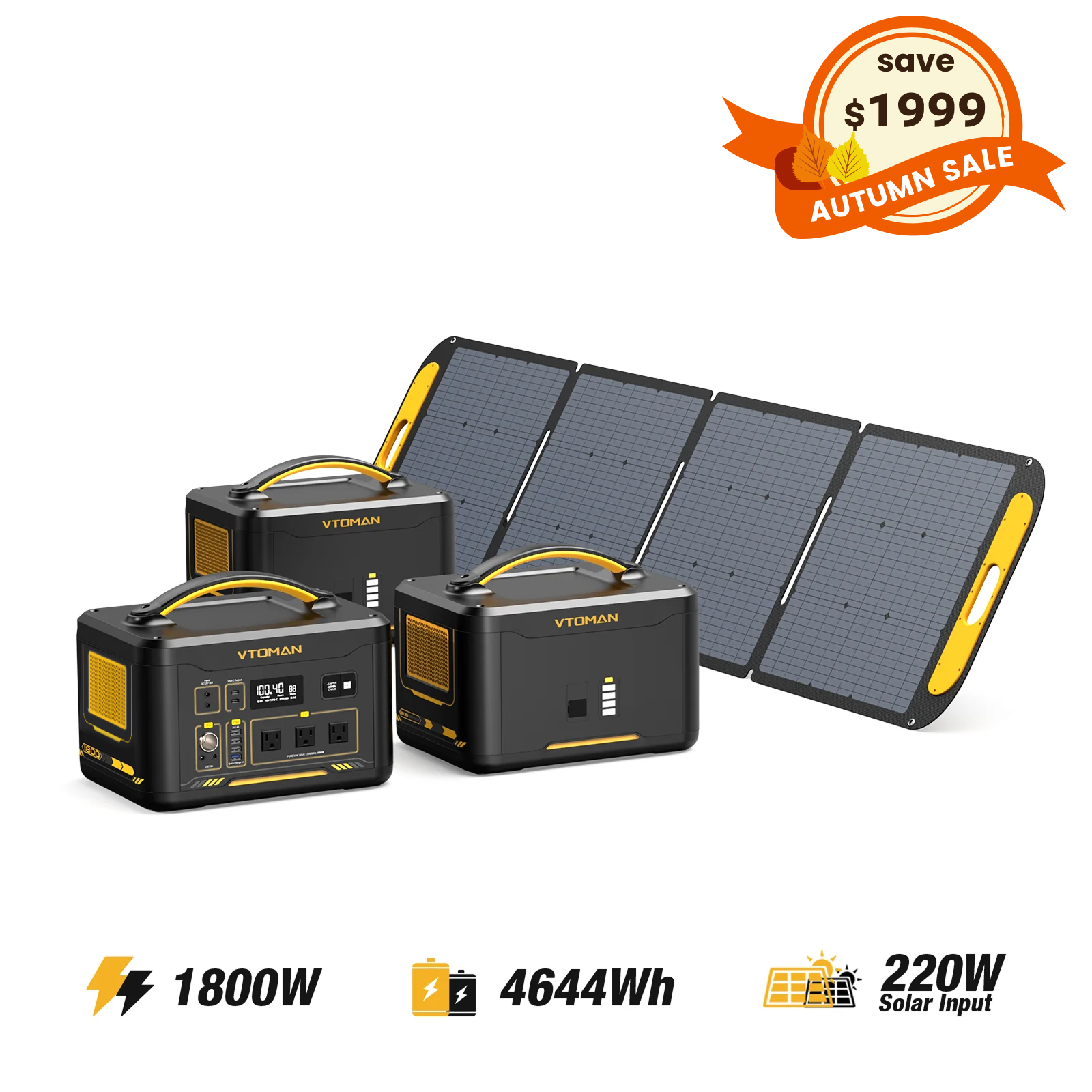 VTOMAN Jump 1800 Portable Power Station