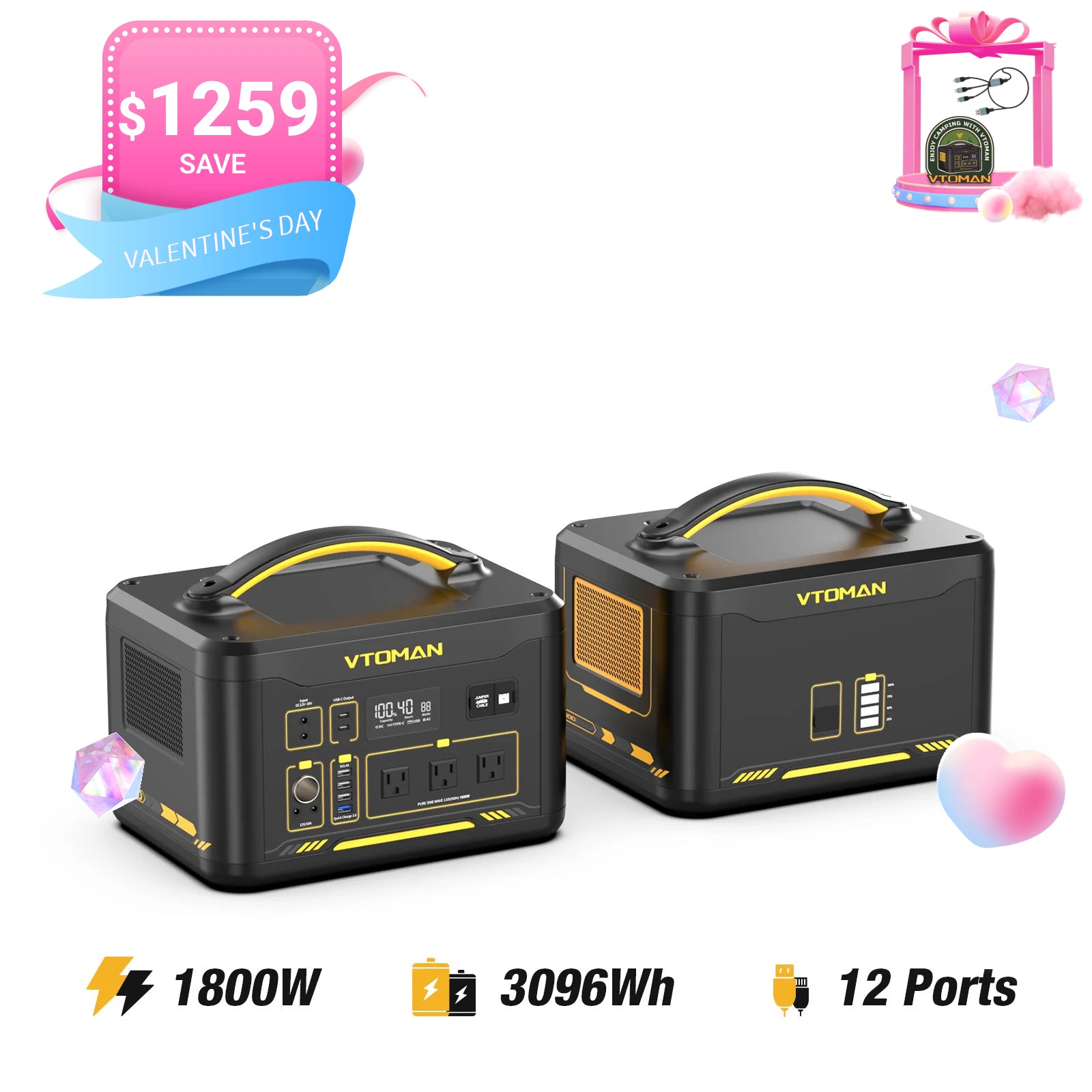 Bundle Jump1800+Extra Battery