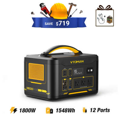 VTOMAN Jump 1800 Portable Power Station