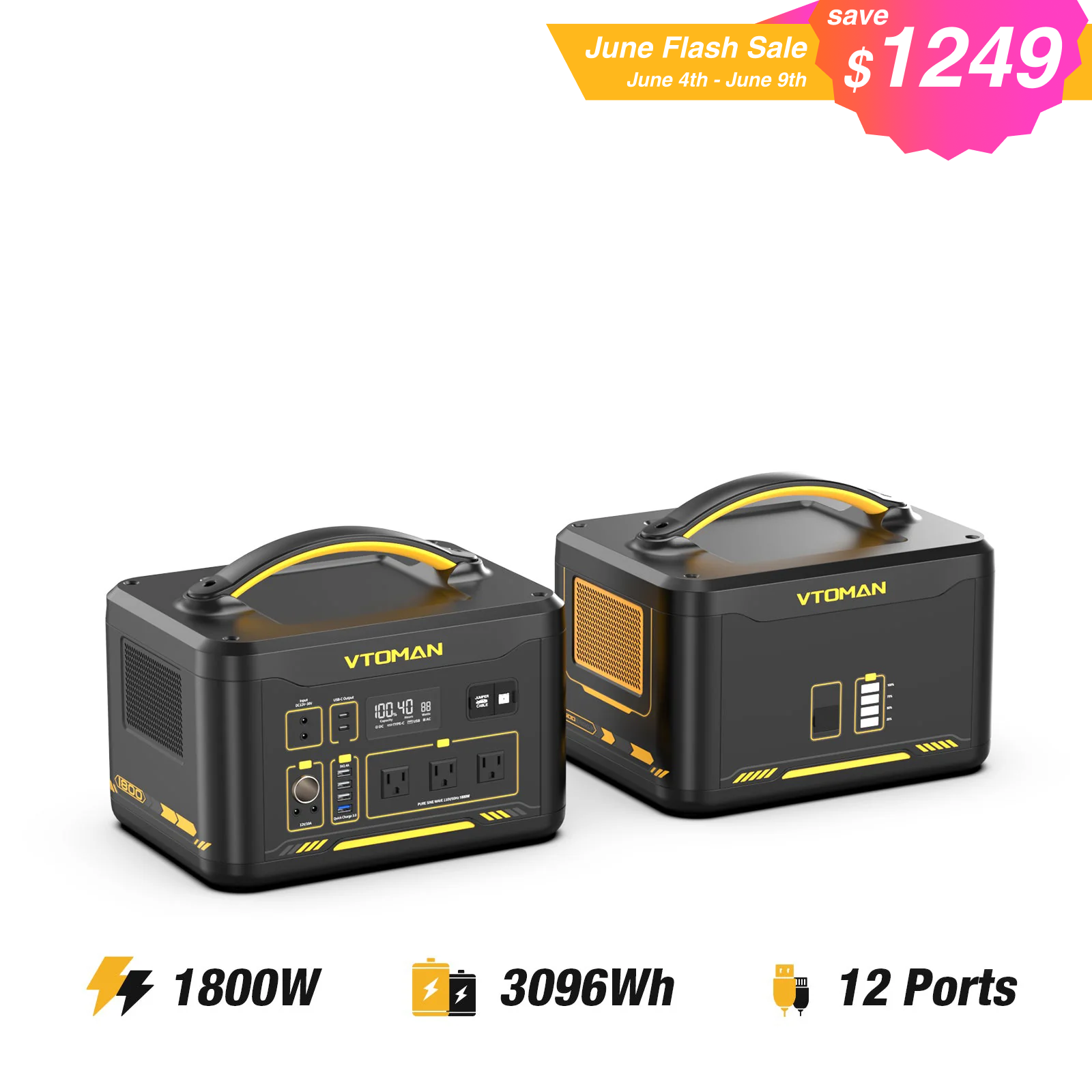VTOMAN Jump 1800 Power Station