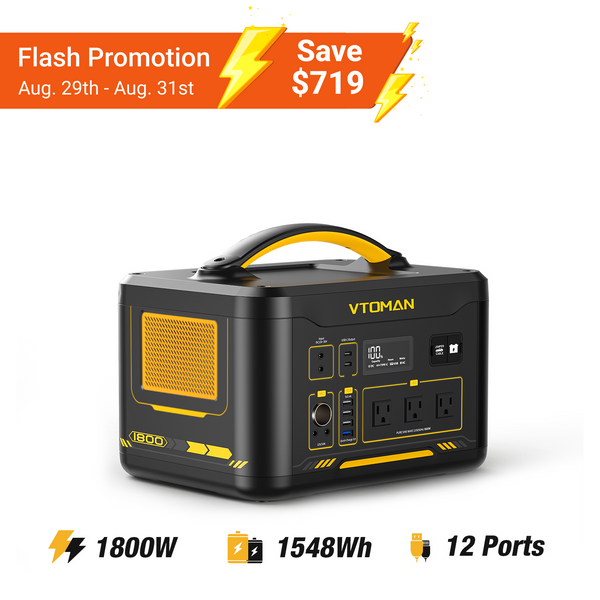 VTOMAN Jump 1800 Portable Power Station