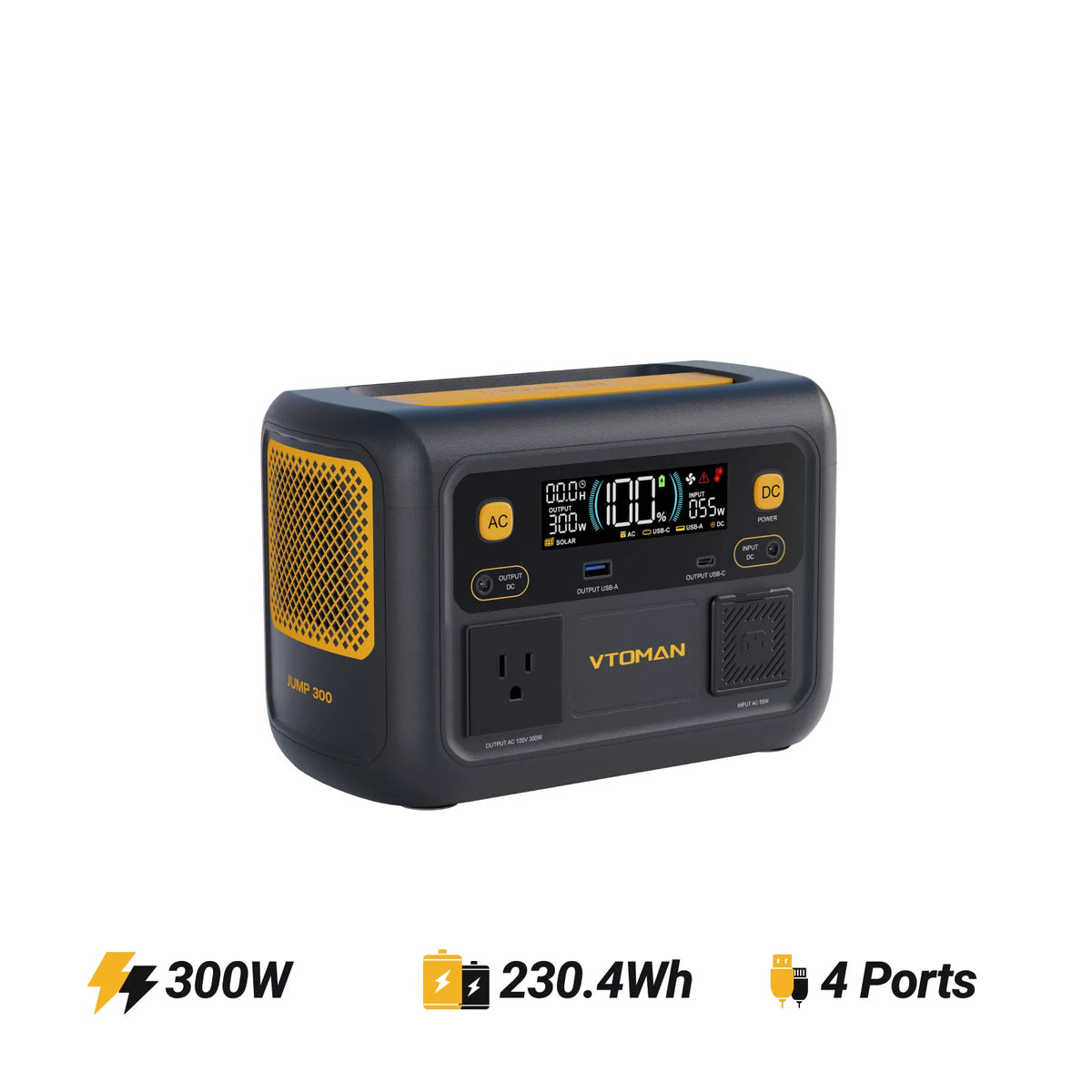 VTOMAN Jump 300 Portable Power Station