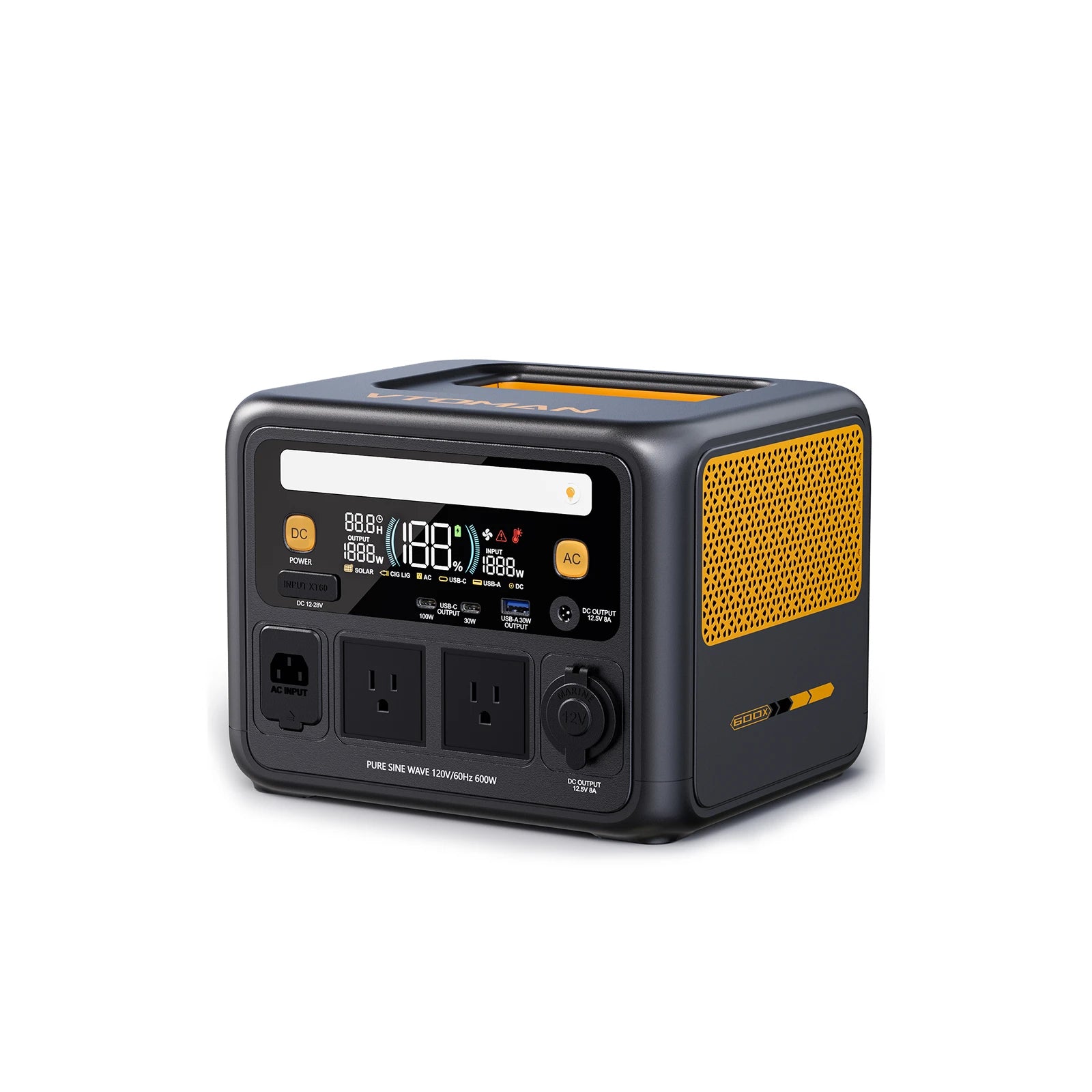VTOMAN Jump 600X V-BEYOND™ Portable Power Station