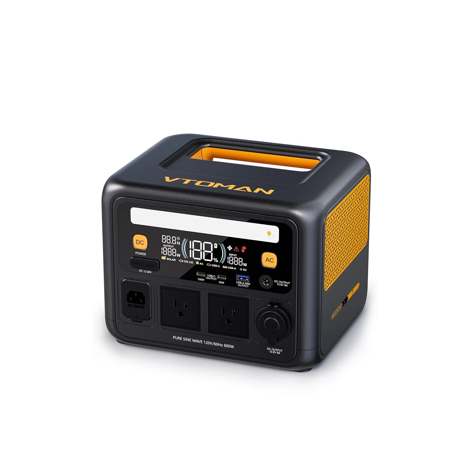 VTOMAN Jump 600X V-BEYOND™ Portable Power Station