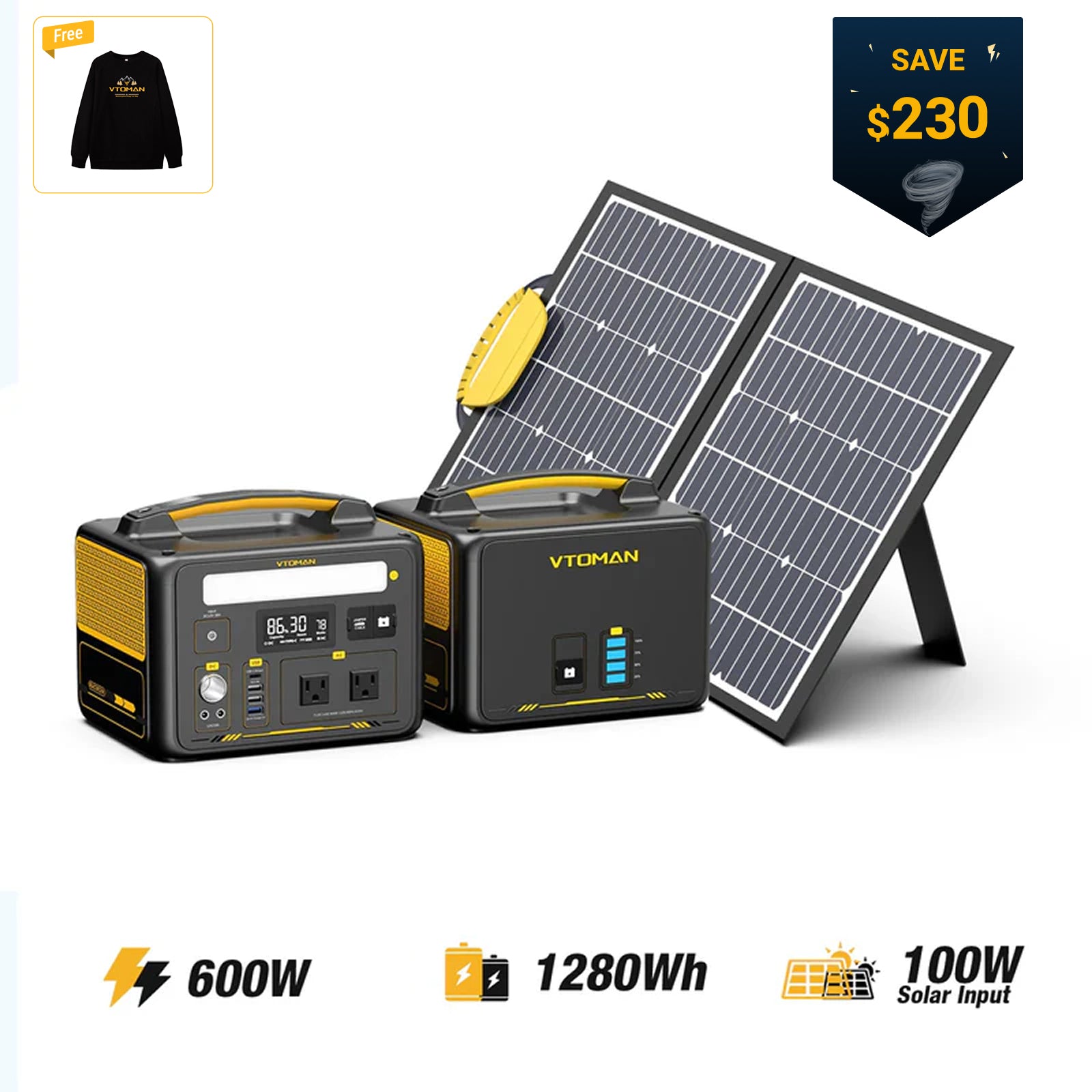 VTOMAN Jump 600X Portable Power Station