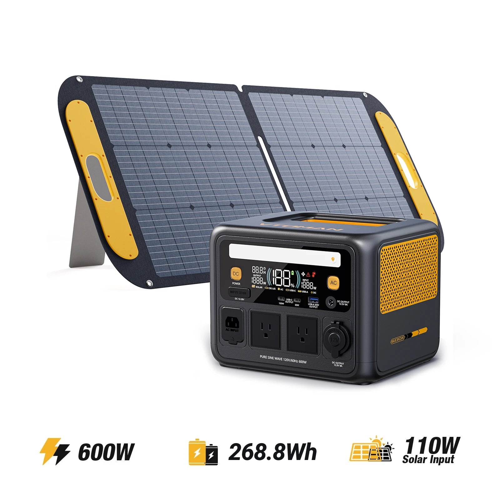 VTOMAN Jump 600X V-BEYOND™ Portable Power Station