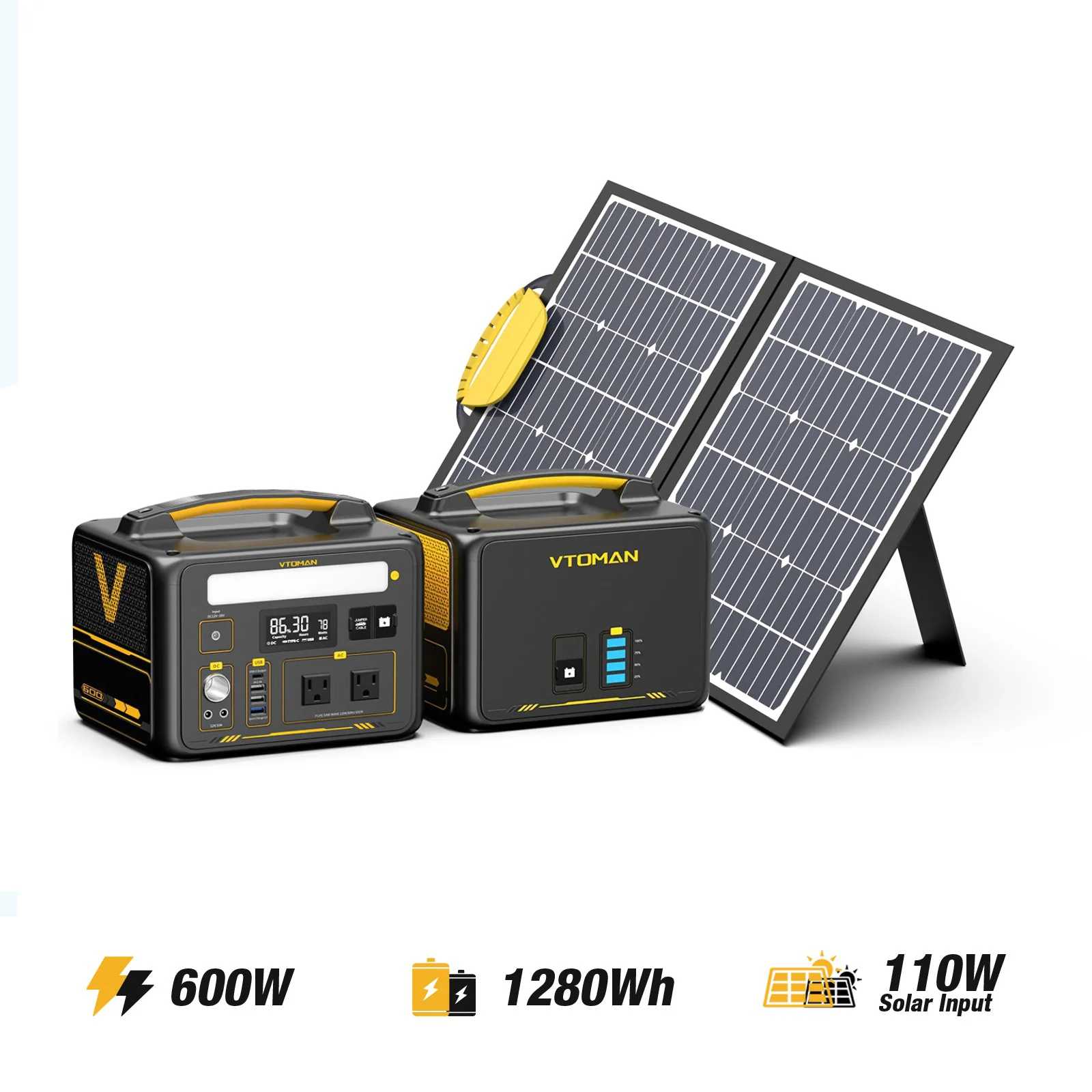 VTOMAN Jump 600 Portable Power Station