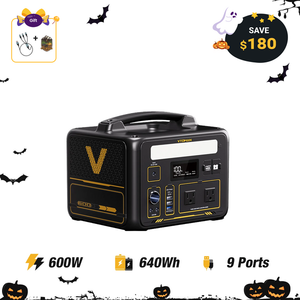 VTOMAN Jump 600 Portable Power Station
