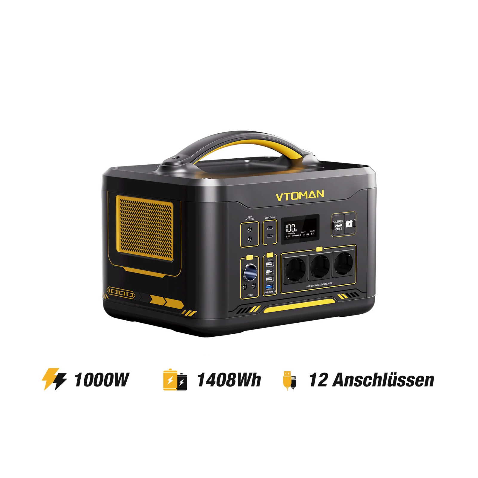 VTOMAN Jump 1000 Portable Power Station