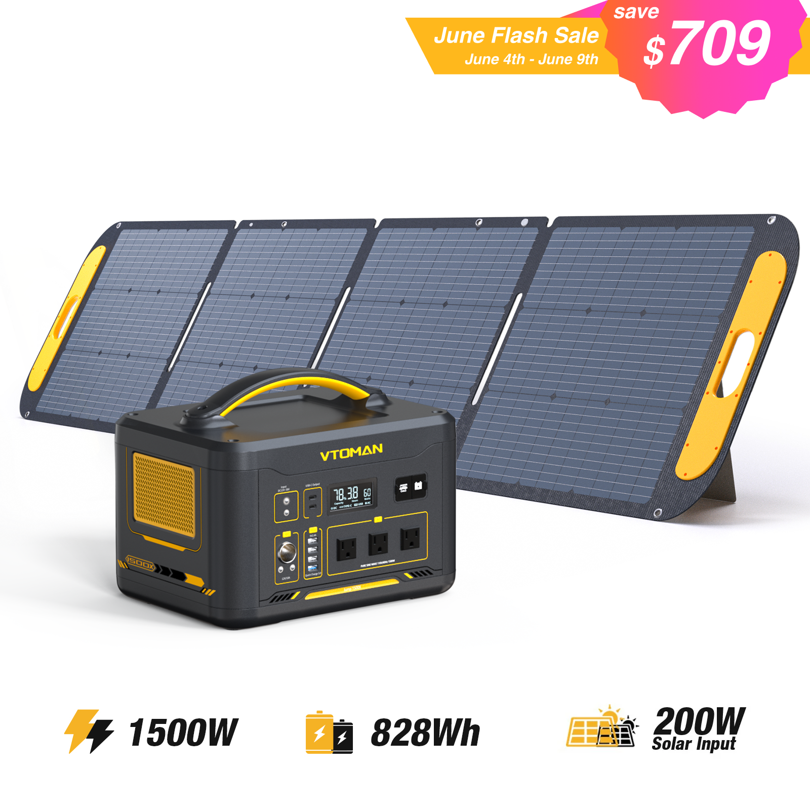VTOMAN Jump 1500X Power Station