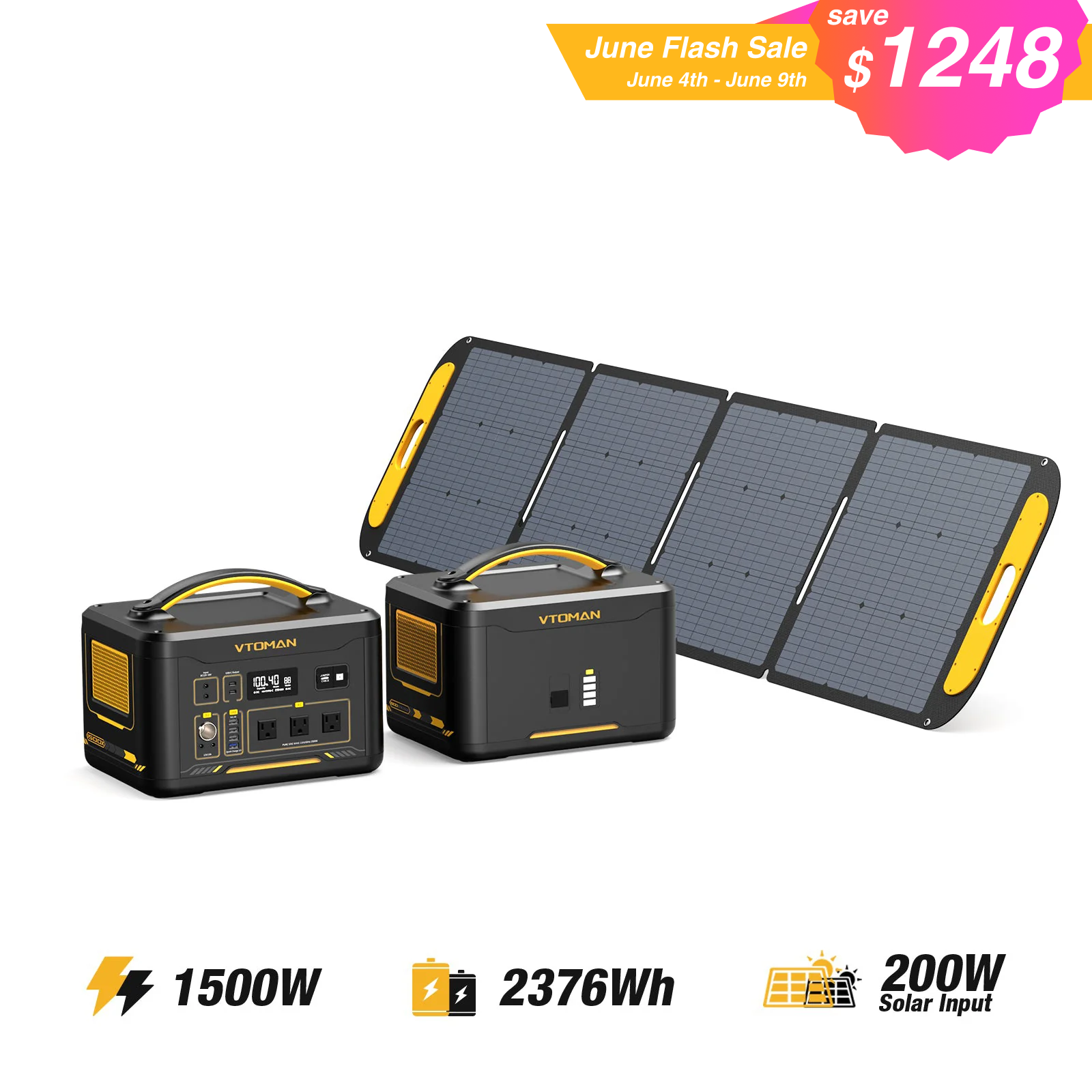 VTOMAN Jump 1500X Power Station