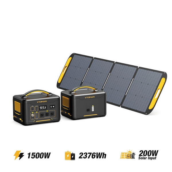 Generador solar Jump 1500W/2376Wh 220W