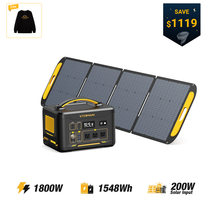 VTOMAN 1800W ポータブル電源1548Wh Amazon.co.jp: VTOMAN 1800W ポータブル電源1548Wh 大容量リン酸