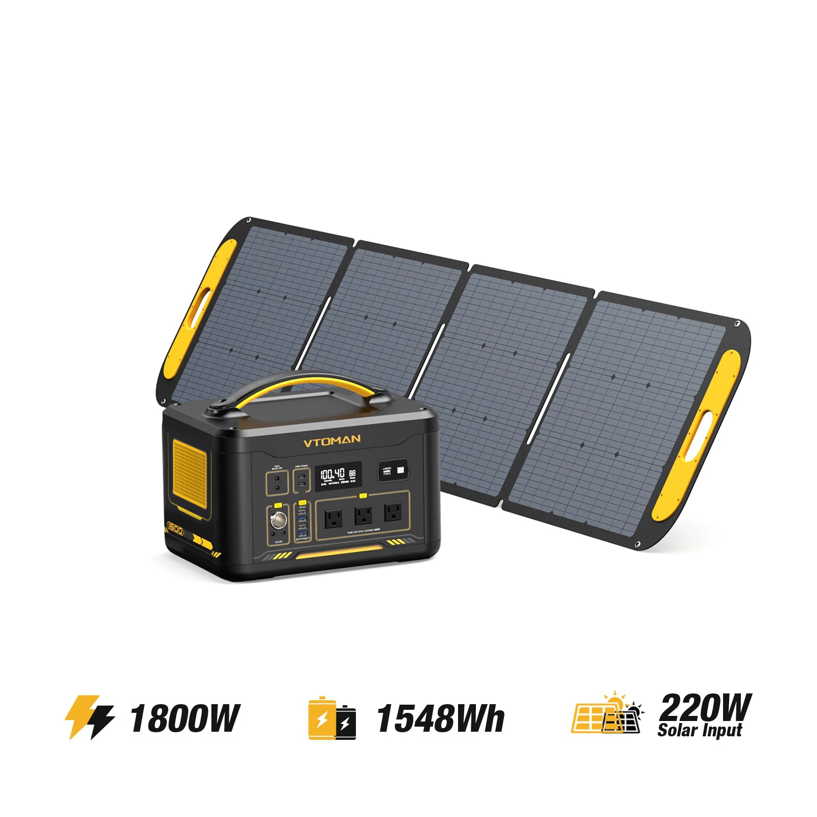 VTOMAN Jump 1800 Portable Power Station