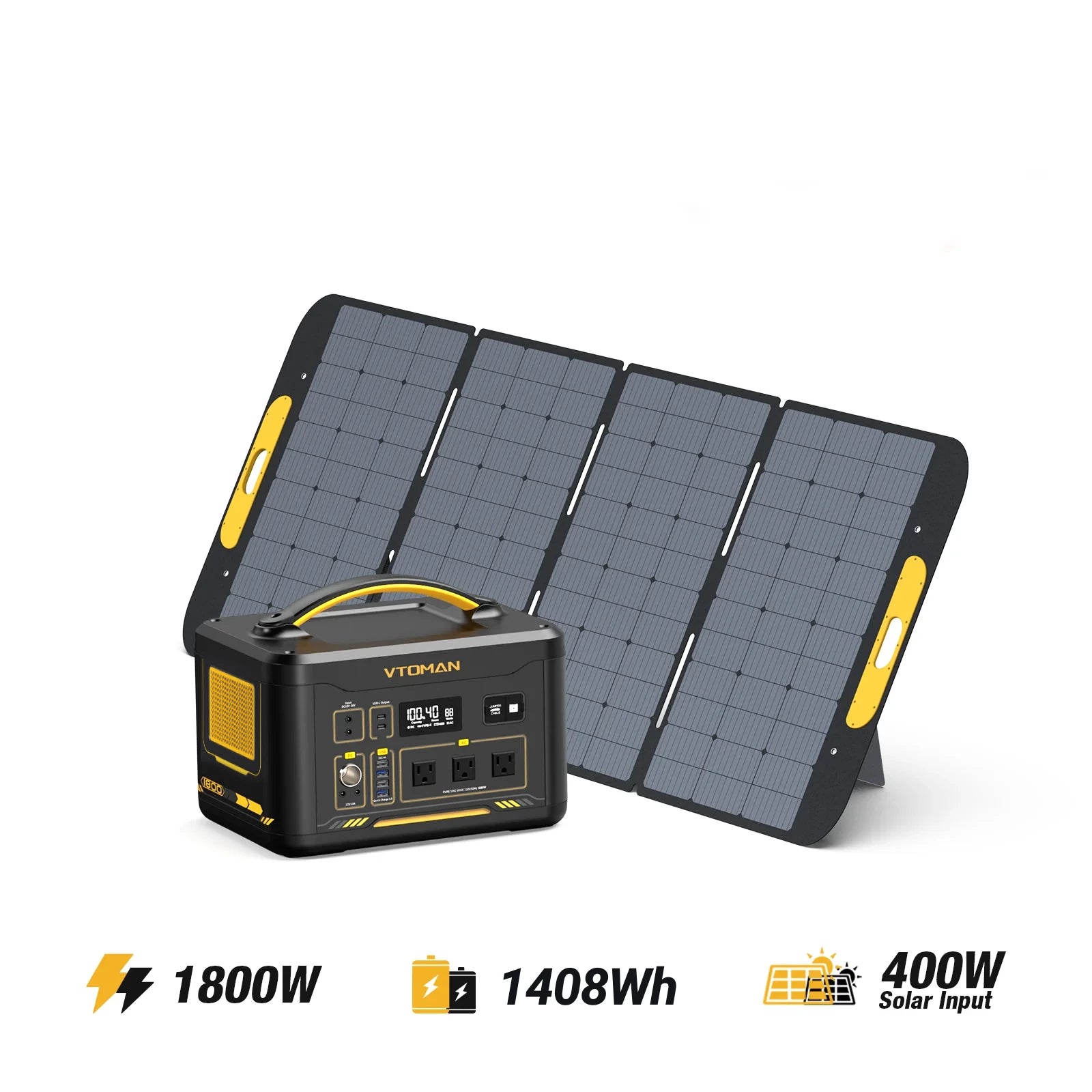 VTOMAN Jump 1800 V-BEYOND™ Portable Power Station