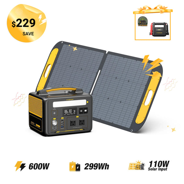 Generador solar Jump 600W/299Wh 110W