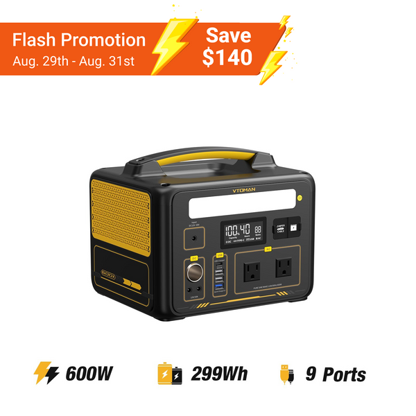 VTOMAN Jump 600X Portable Power Station