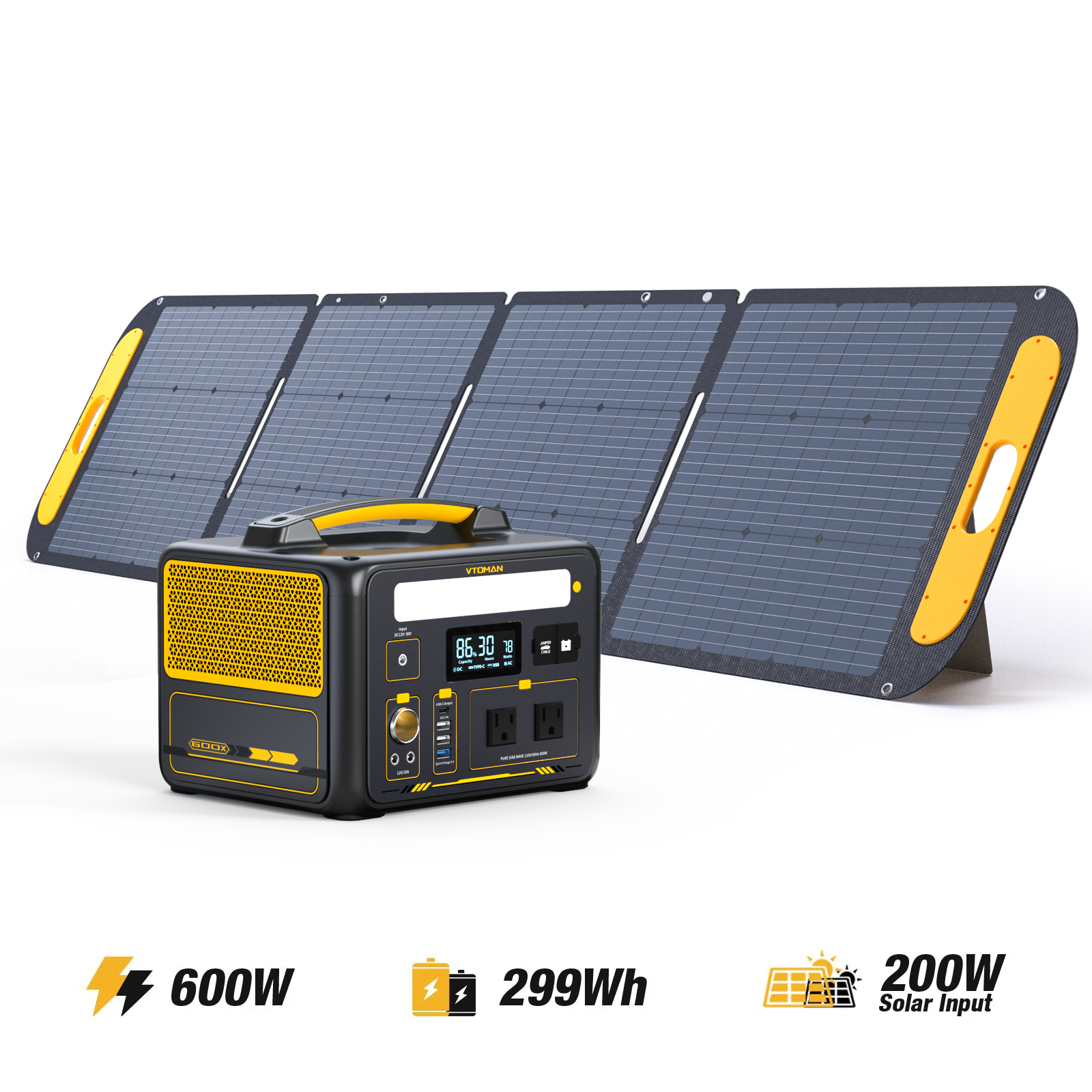 Central eléctrica VTOMAN Jump 600X