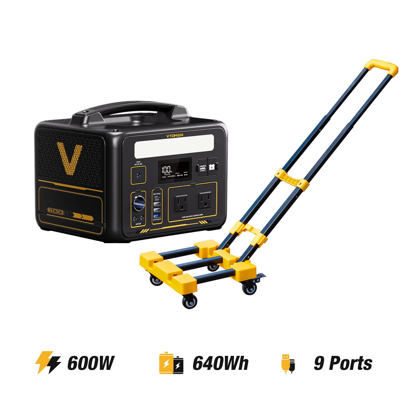VTOMAN Jump 600 Portable Power Station (CANADA ONLY)