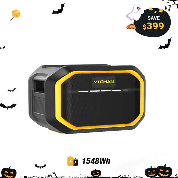 VTOMAN 1548Wh Extra Battery for FlashSpeed 1500/1000/600