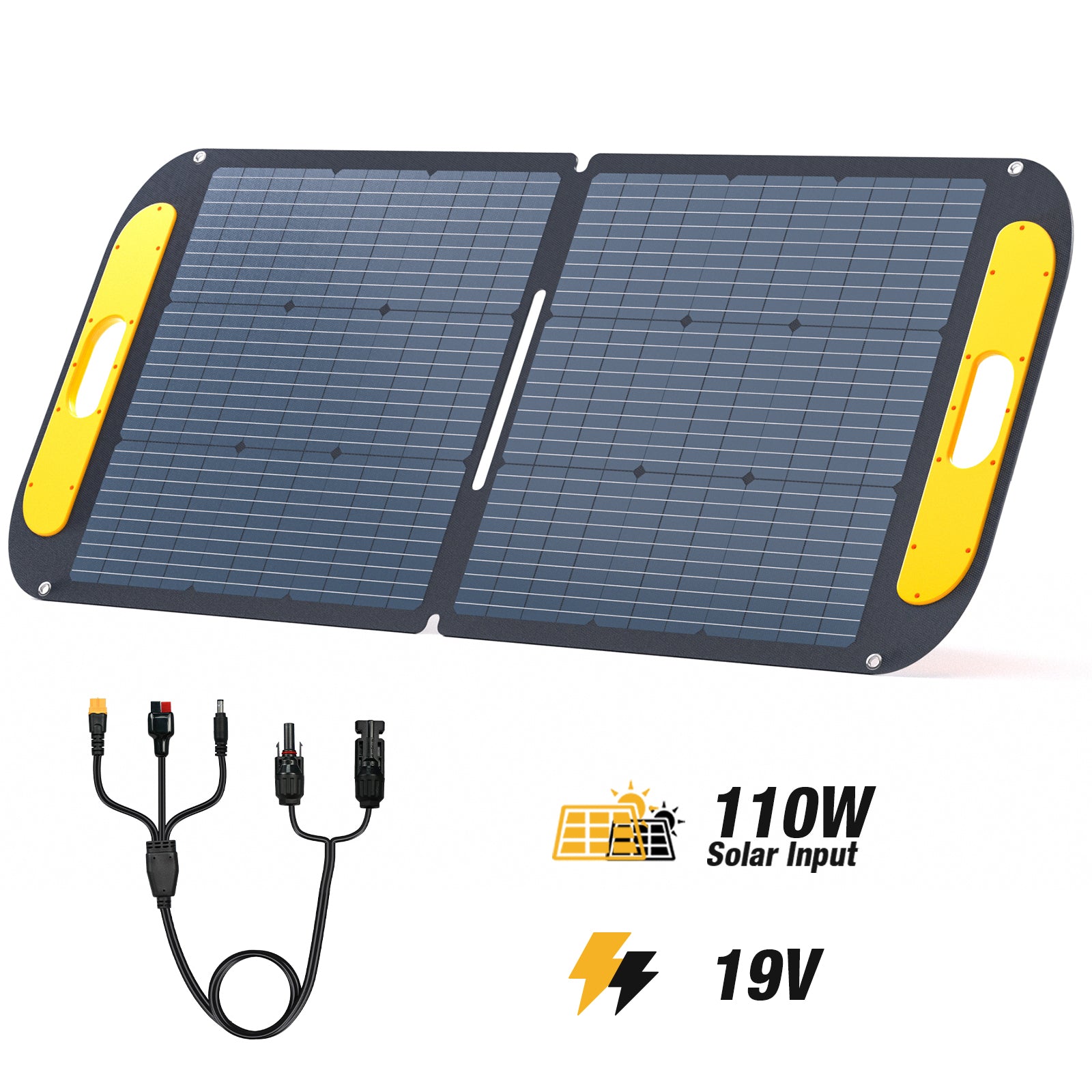 VTOMAN FlashSpeed 600 with 110W Solar Panel