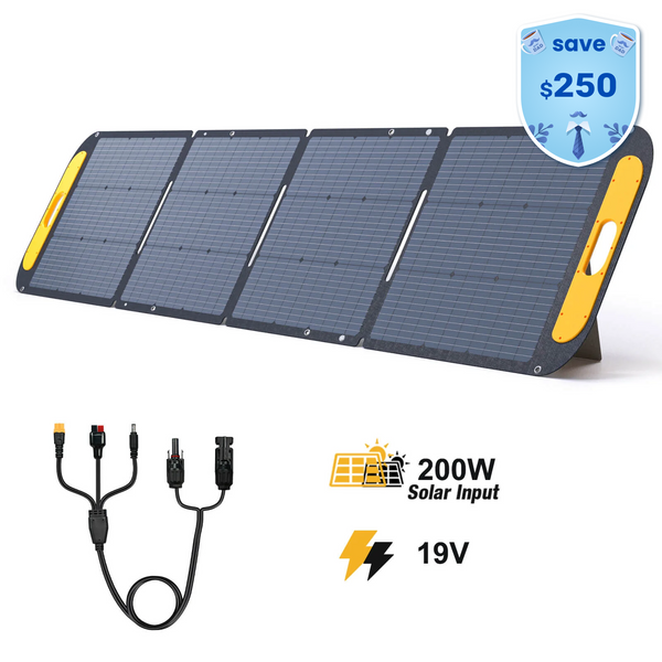 VTOMAN 200W Portable Solar Panel