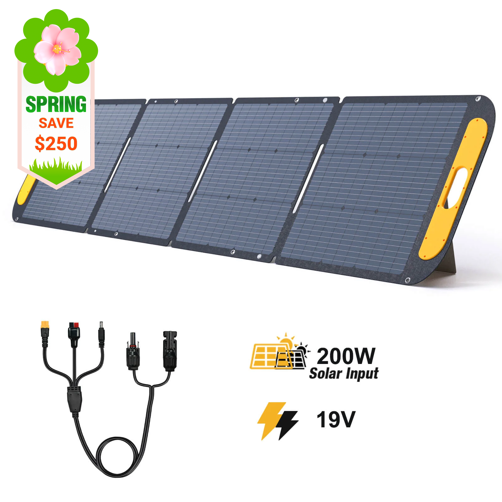 VTOMAN 200W Portable Solar Panel