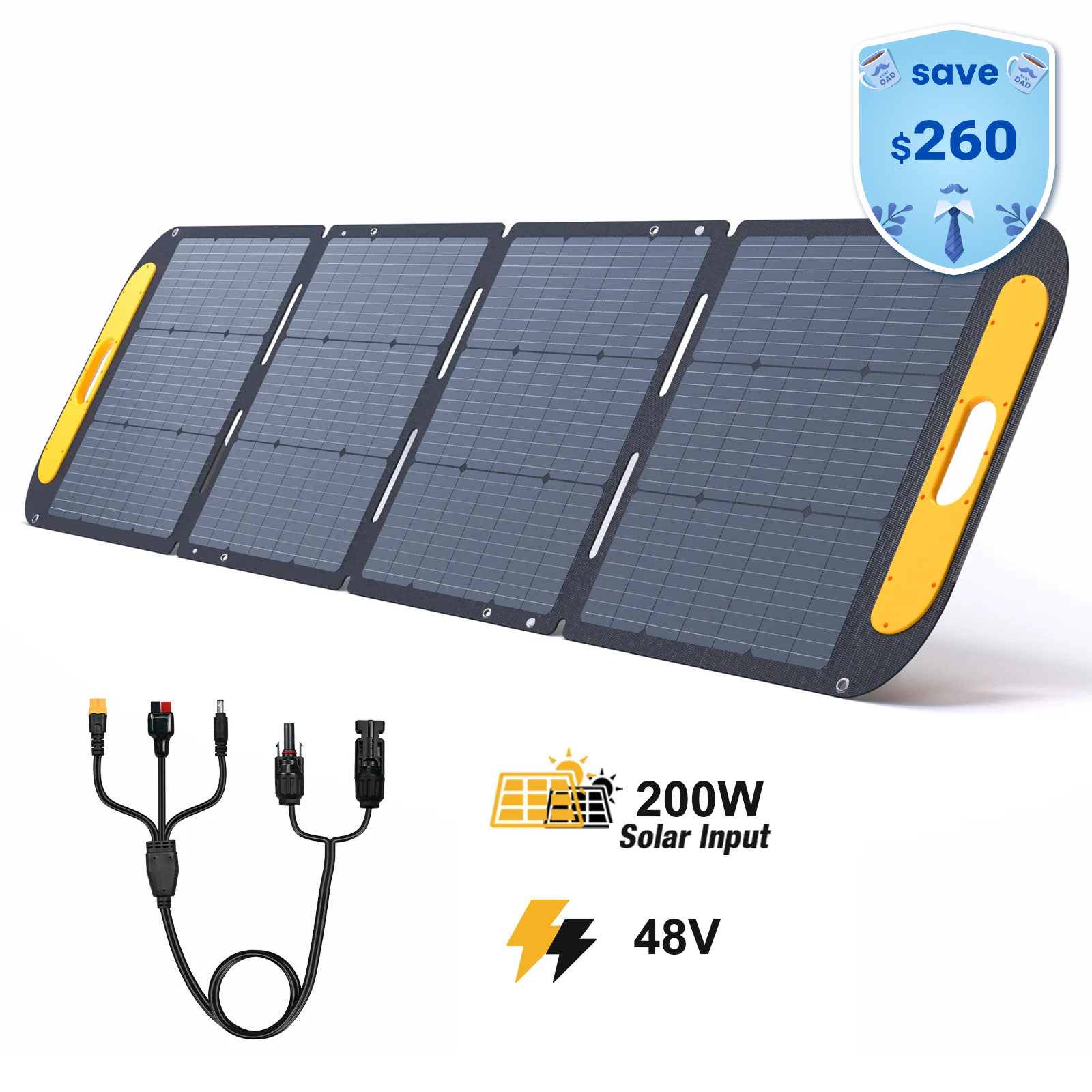 VTOMAN 200W Pro Portable Solar Panel