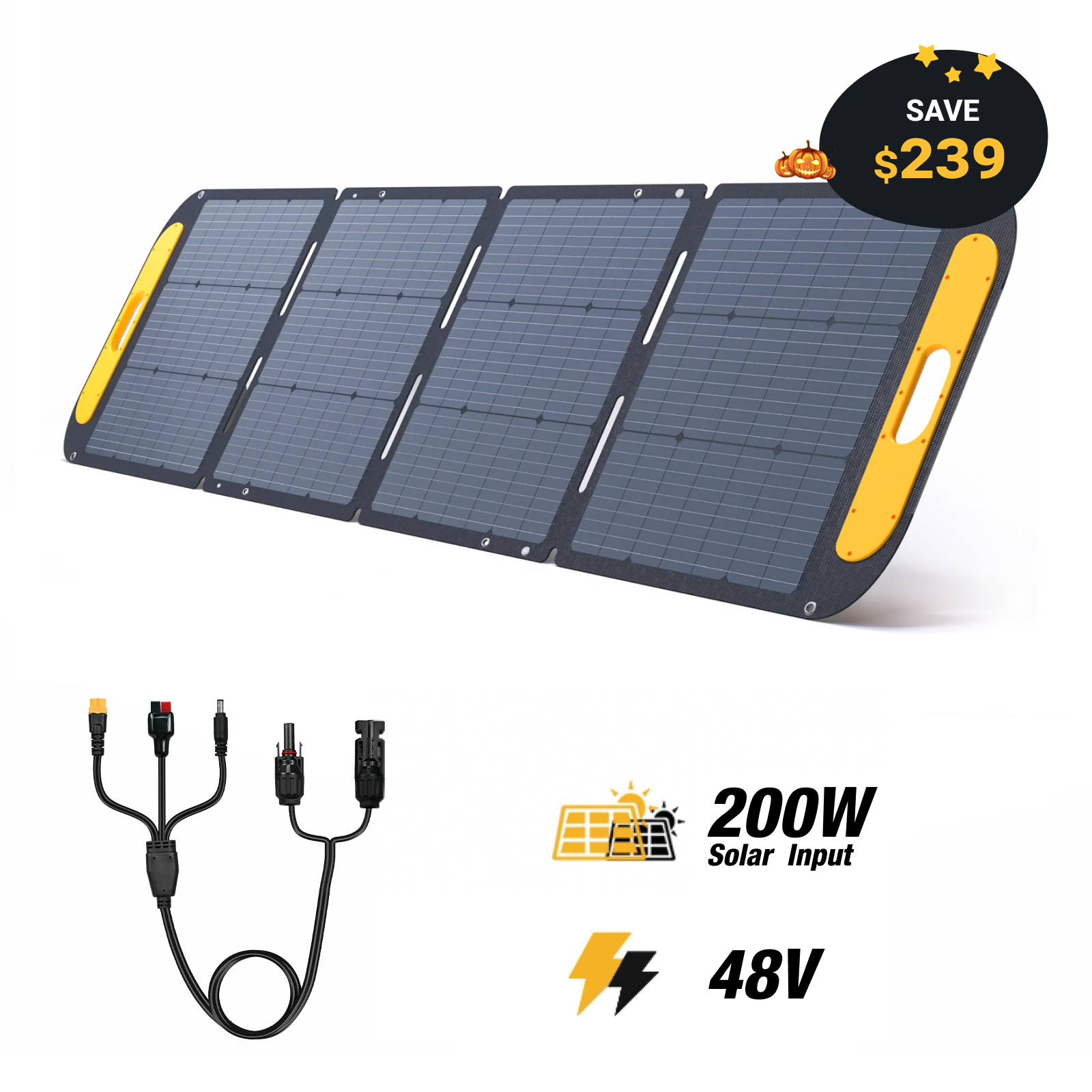 VTOMAN 200W Pro Portable Solar Panel