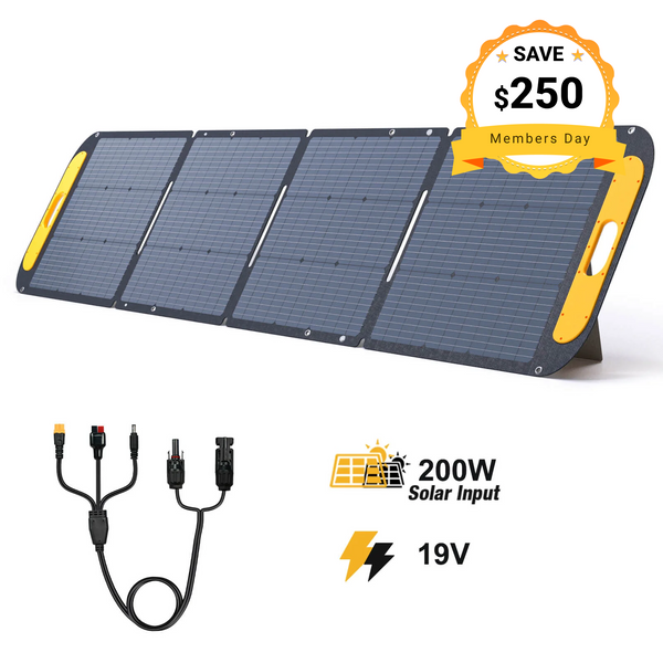 VTOMAN 200W Portable Solar Panel