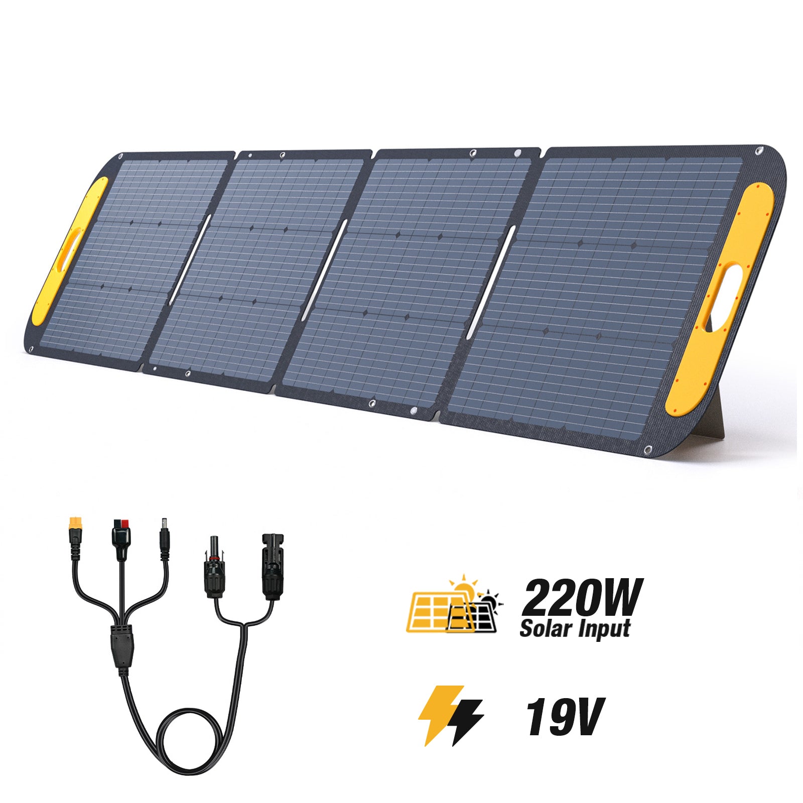 VTOMAN VS220 Portable Solar Panel 220W 19V